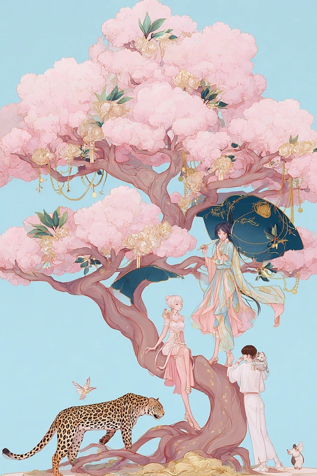 Pastel Blossom Elegance - Image 5