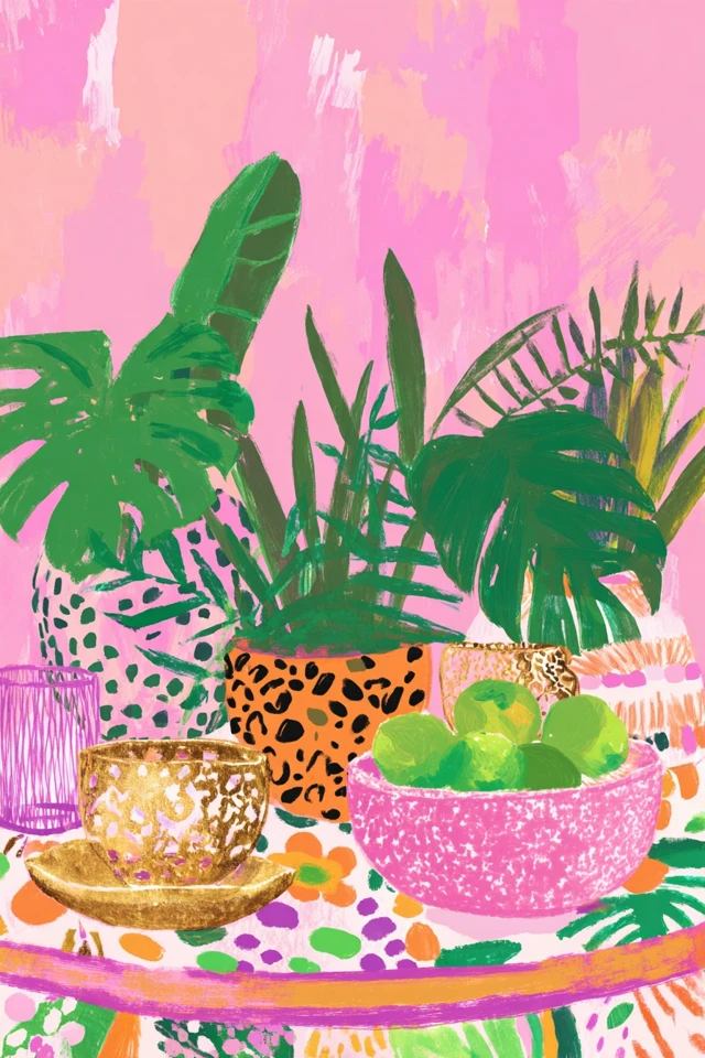 Vibrant Floral Expression - Image 3