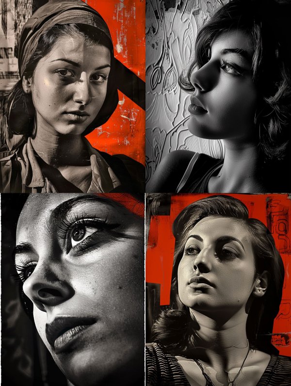 Faces of Contrast: A Cinematic Study