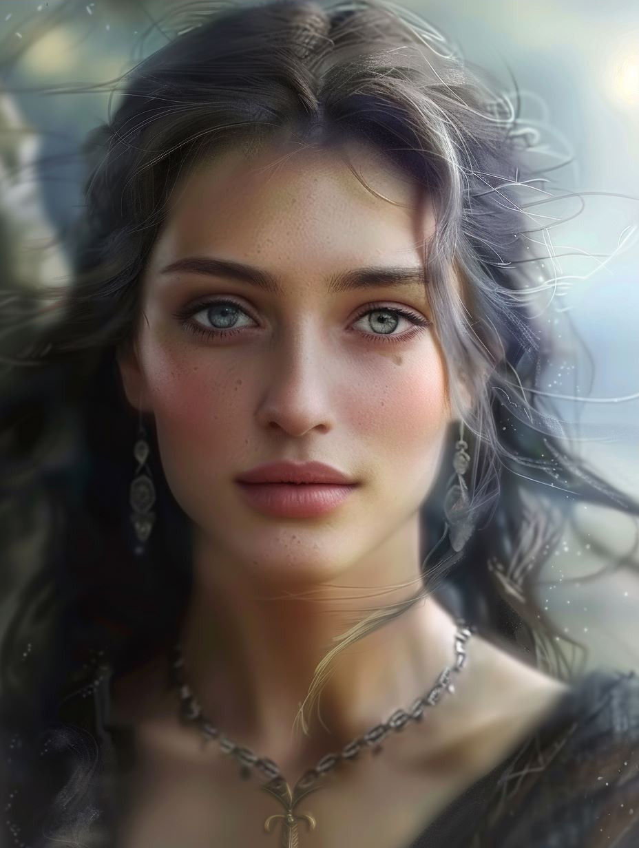 Ethereal Portraits of Mystic Maidens - Image 3