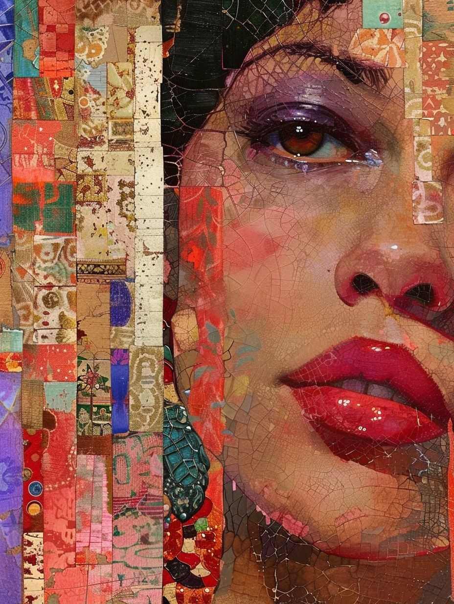 Fragmented Mosaic of Eternal Beauty - Image 1