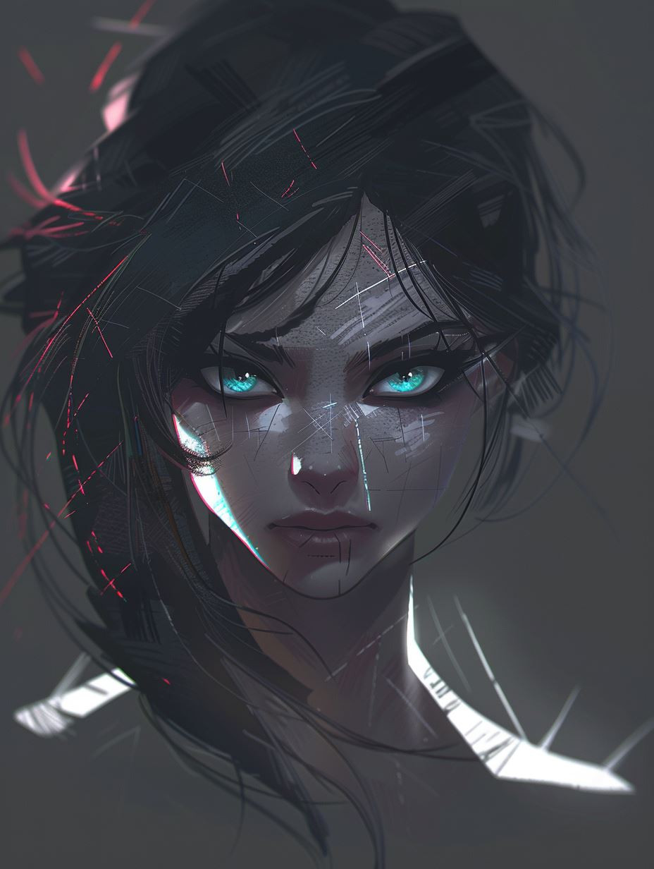 Neon Veins Cybernetic Soul - Image 2