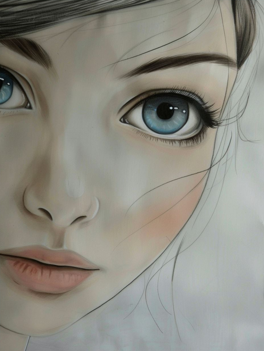 Ethereal Gazes: A Portrait Study - Image 4