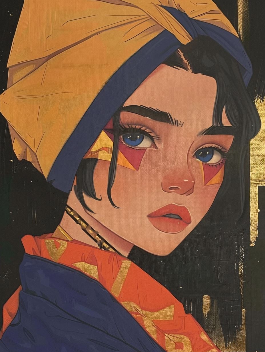 Azure Gaze Melancholy - Image 2