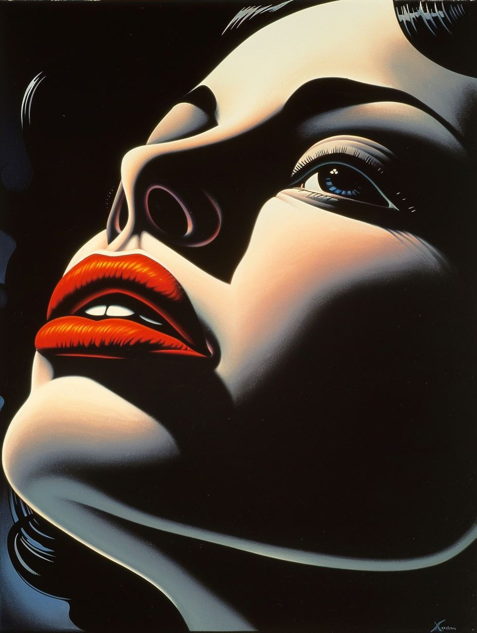 Dramatic Shadows of Feminine Grace - Image 3