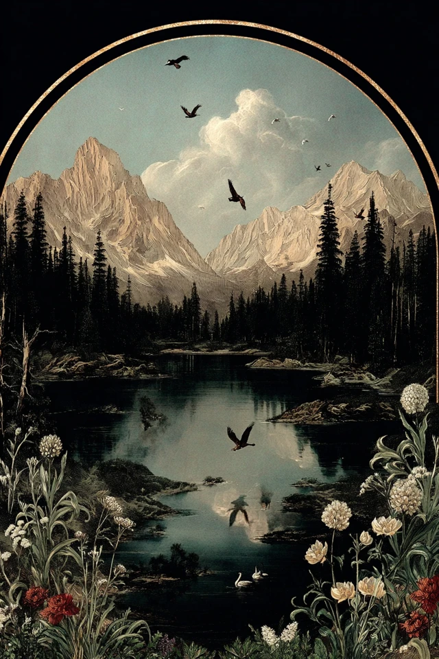 Botanical Renaissance Dream - Image 2