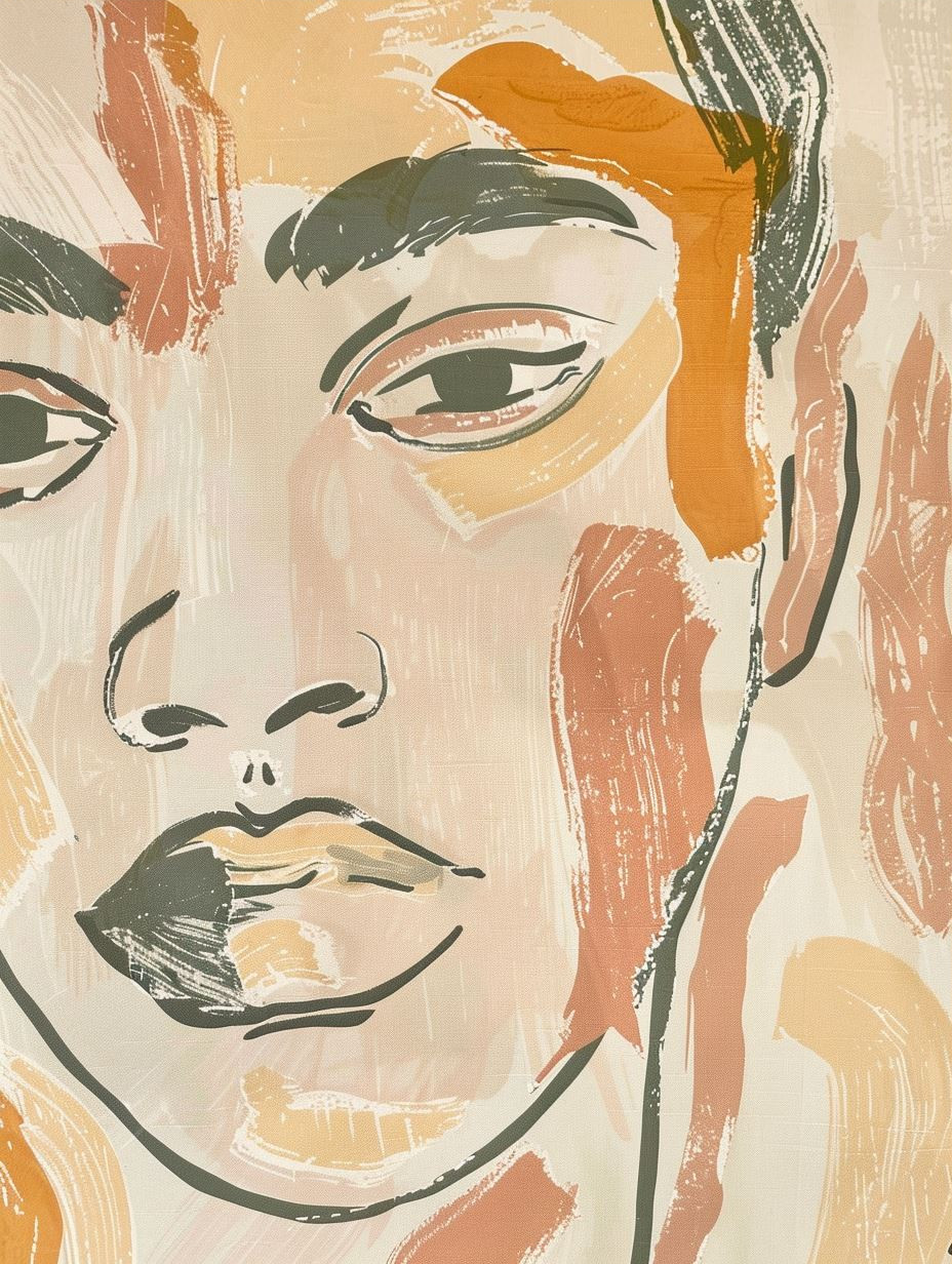 Faces of Earthy Tones - Image 3
