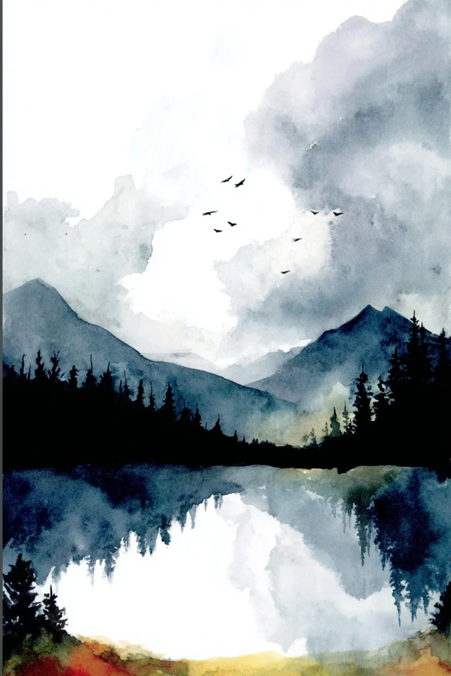 Ethereal Whispers in Watercolor - Image 2