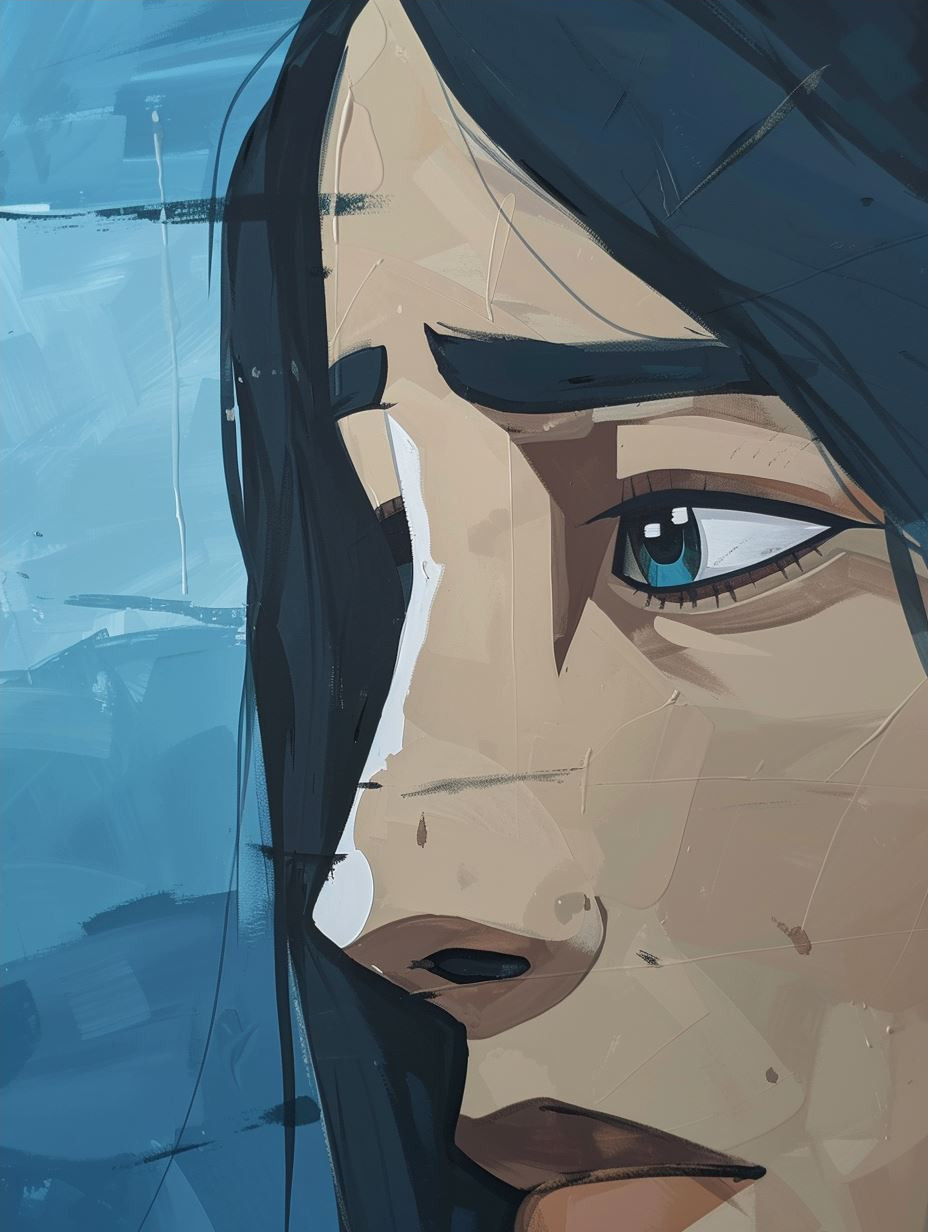 Melancholic Digital Portrait Studies - Image 4
