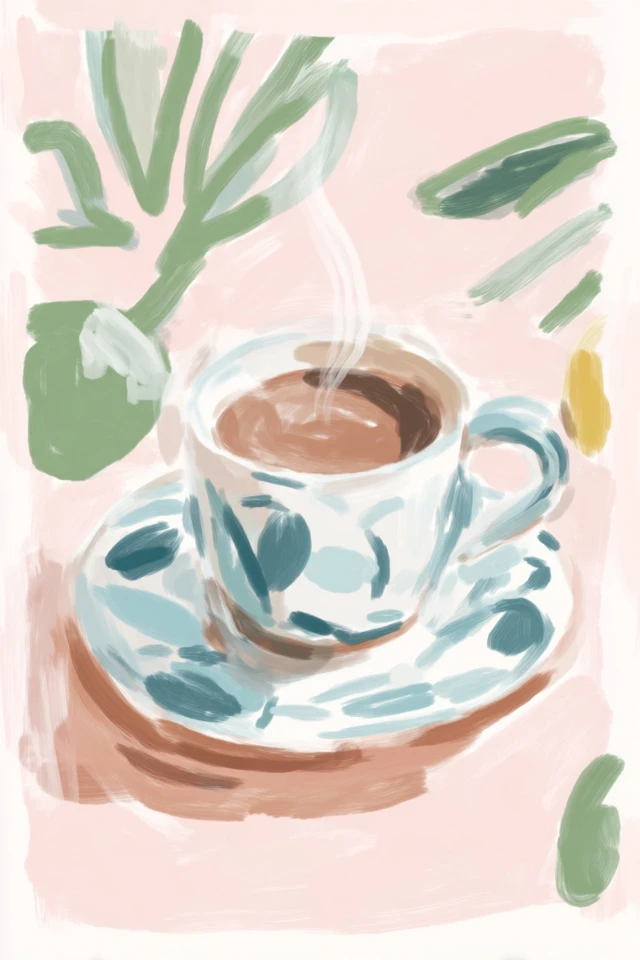 Pastel Floral Reverie - Image 4