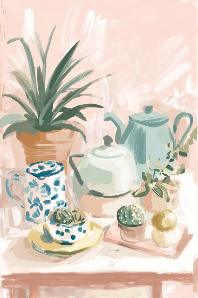 Pastel Floral Reverie - Image 3