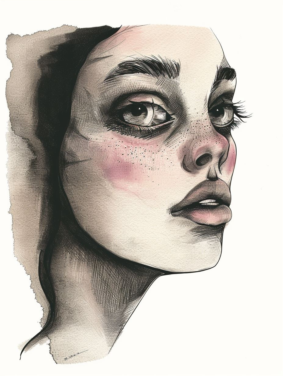 Ethereal Gazes: A Portrait Study - Image 4