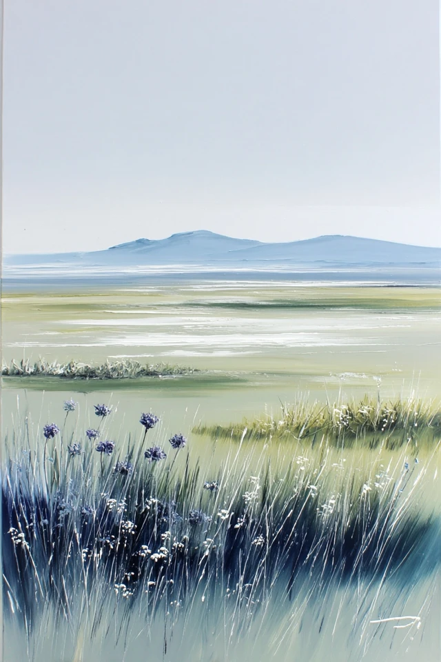 Serene Oil Portrait - Image 2