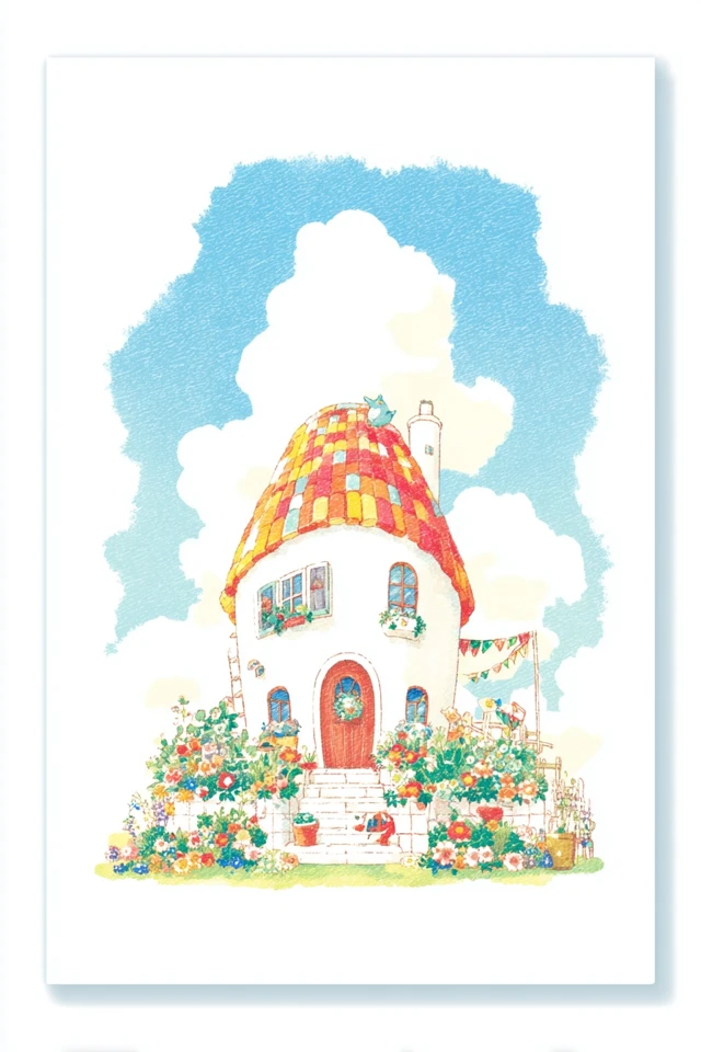 Whimsical Pastel Dreamscape - Image 6