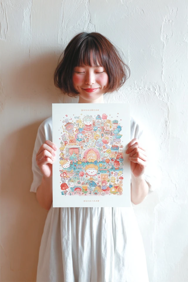 Whimsical Pastel Dreamscape - Image 1