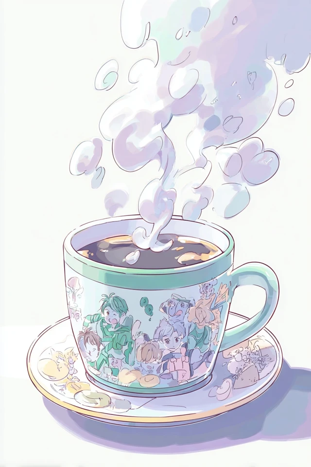Pastel Dream Anime Portrait - Image 4