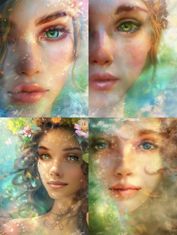 Ethereal Portraits of Nature Spirits
