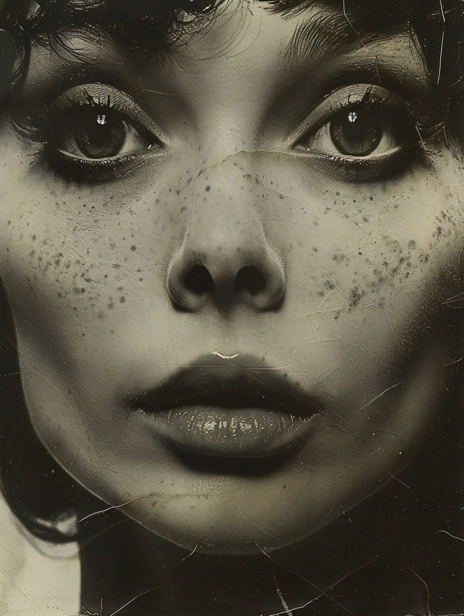 Noir Grain Portrait - Image 2