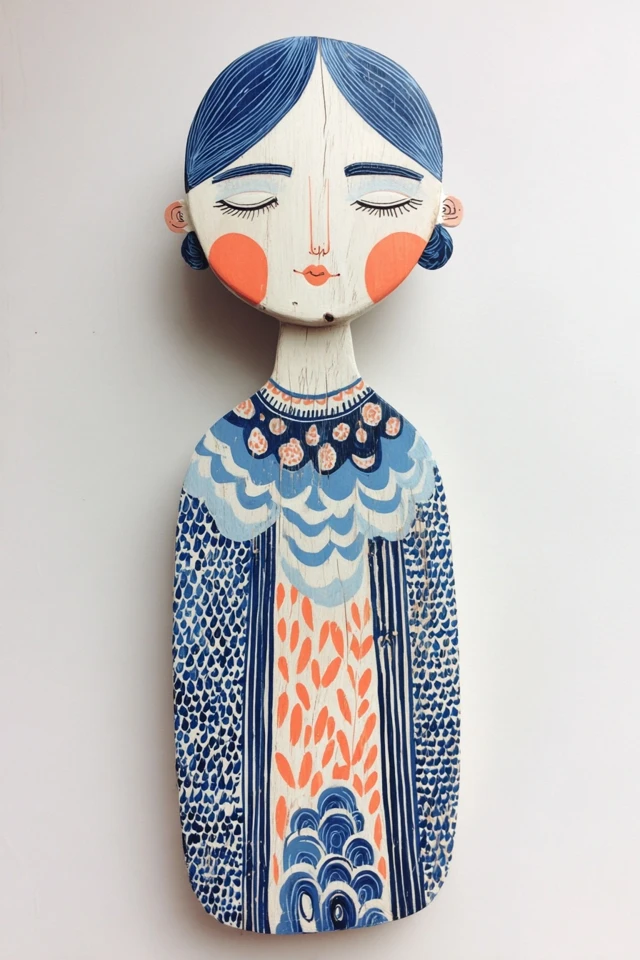 Azure Folk Whimsy - Image 1