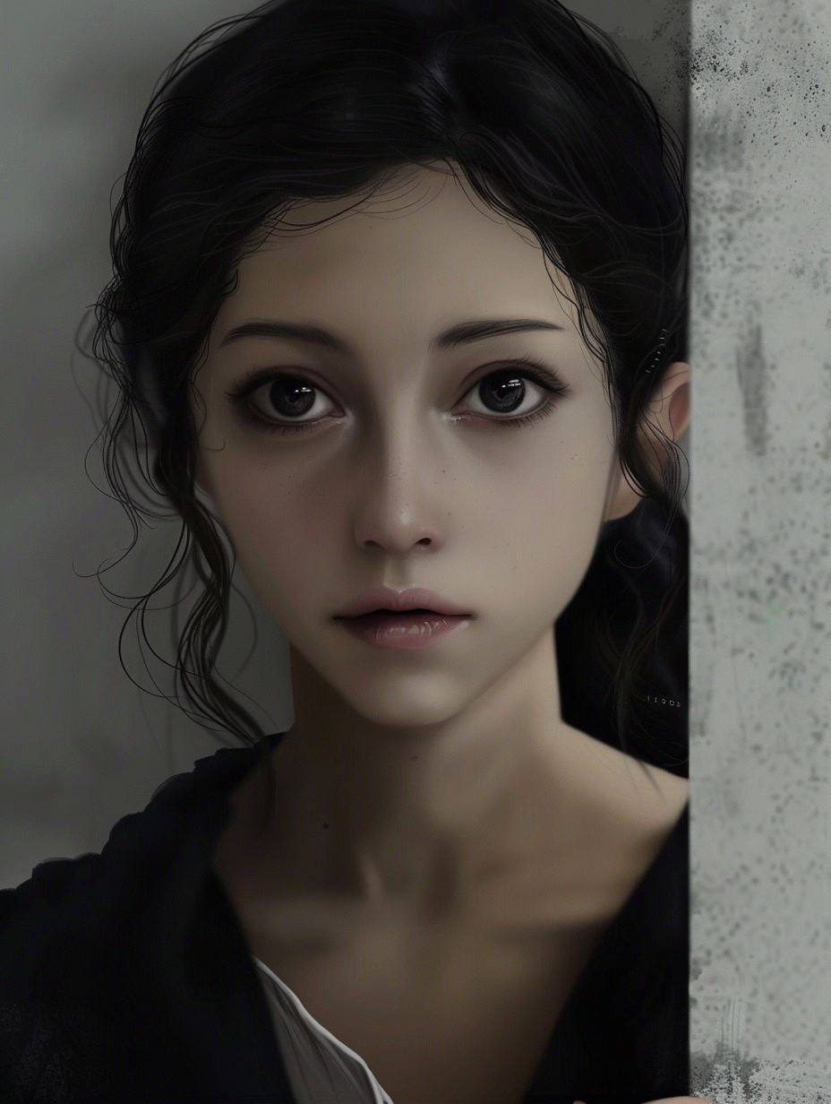 Melancholic Cinematic Portraiture Series - Image 1