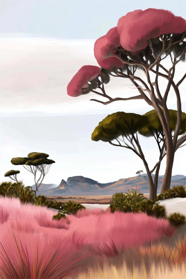 Blush Tones and Dreamy Landscapes - Image 2