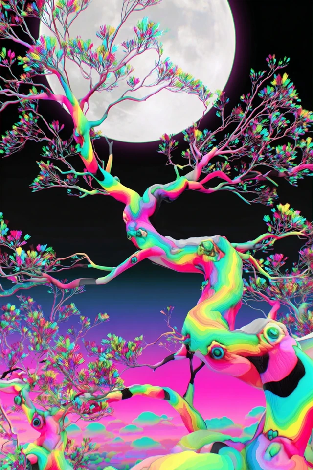 Neon Prism Dreamscape - Image 5
