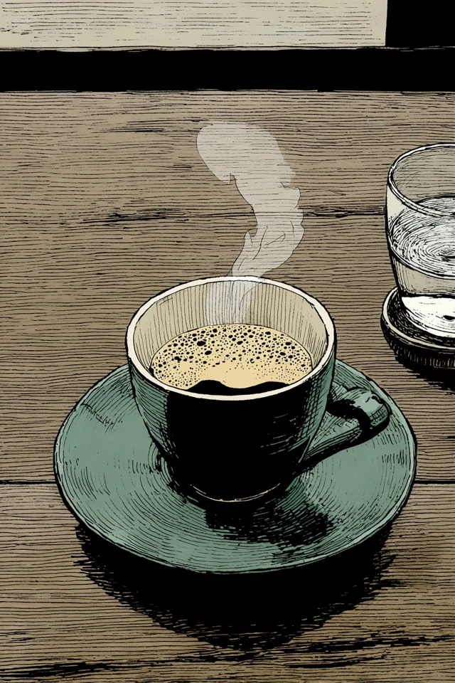 Quiet Moments in Ink and Hue - Image 4
