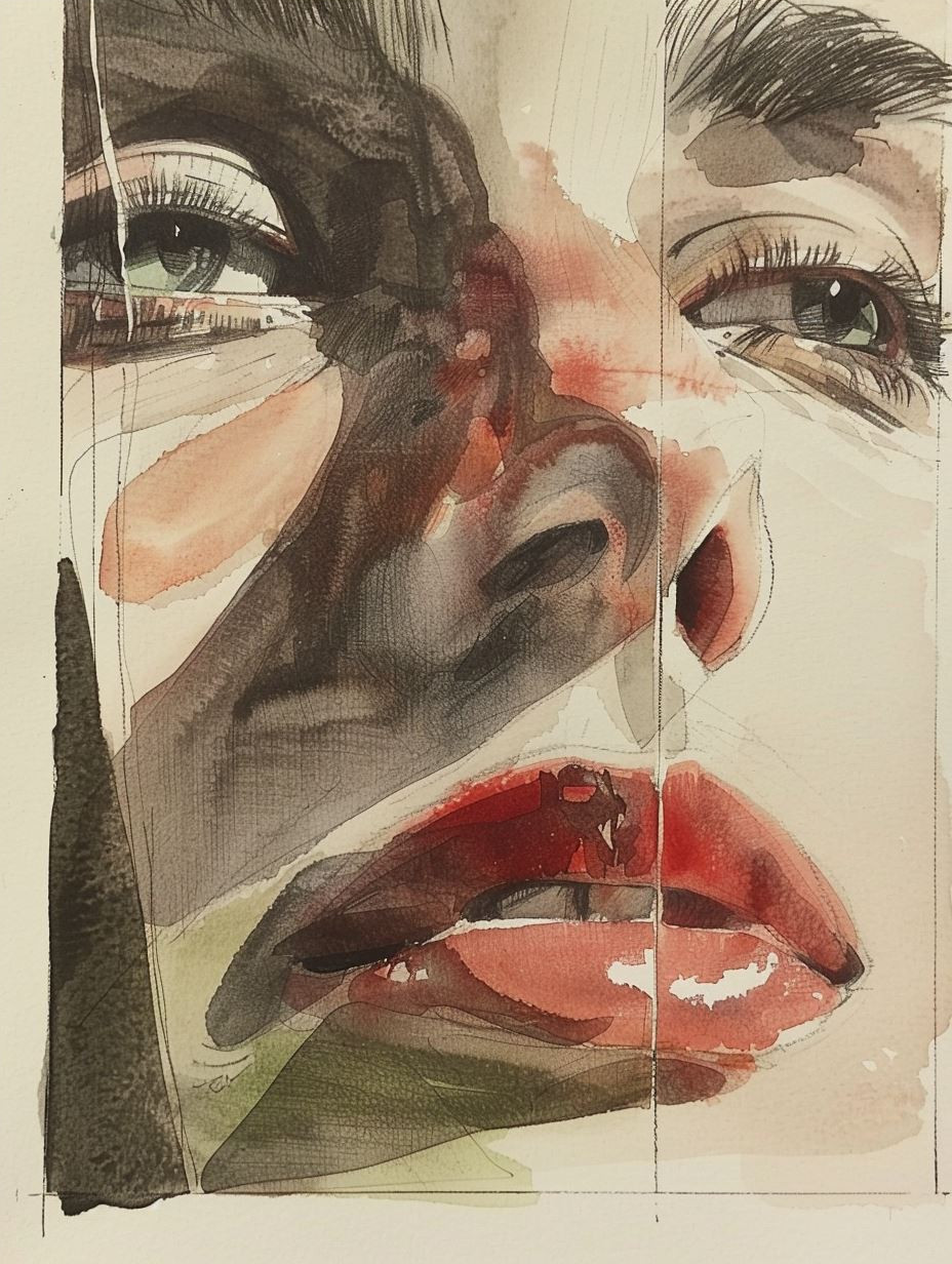 Ethereal Ink and Crimson Lips - Image 4