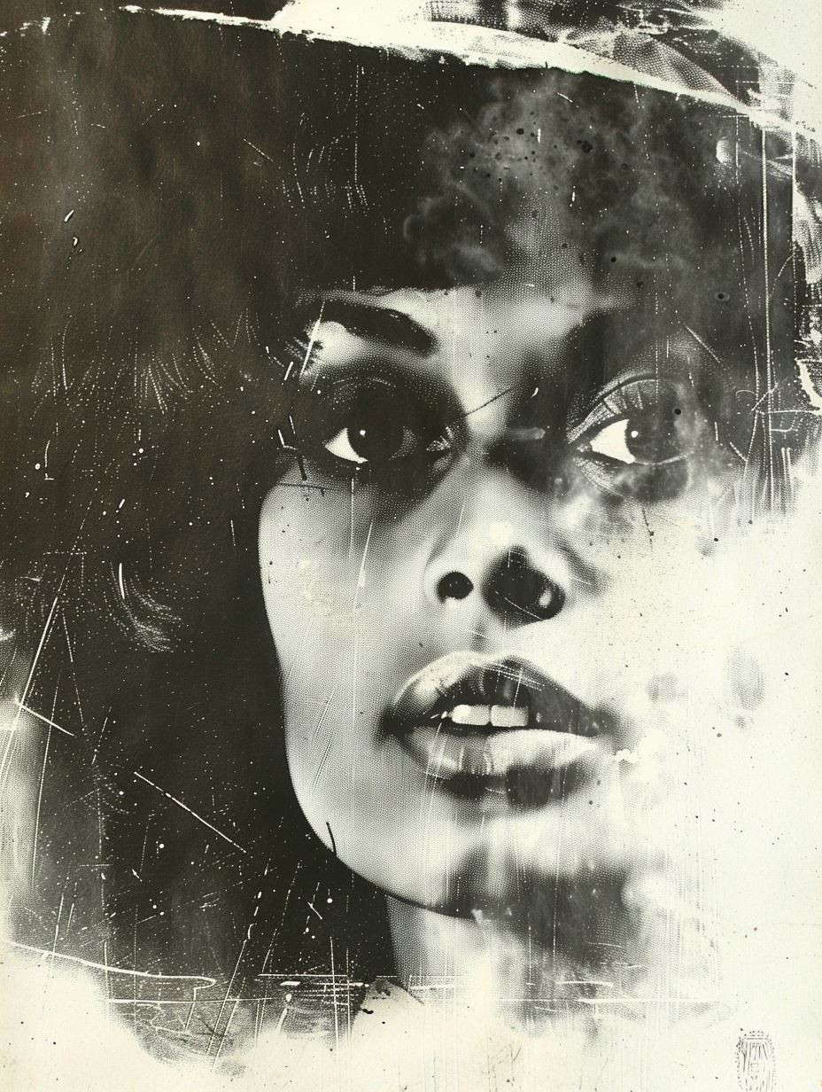 Fragmented Noir Urban Portrait - Image 4