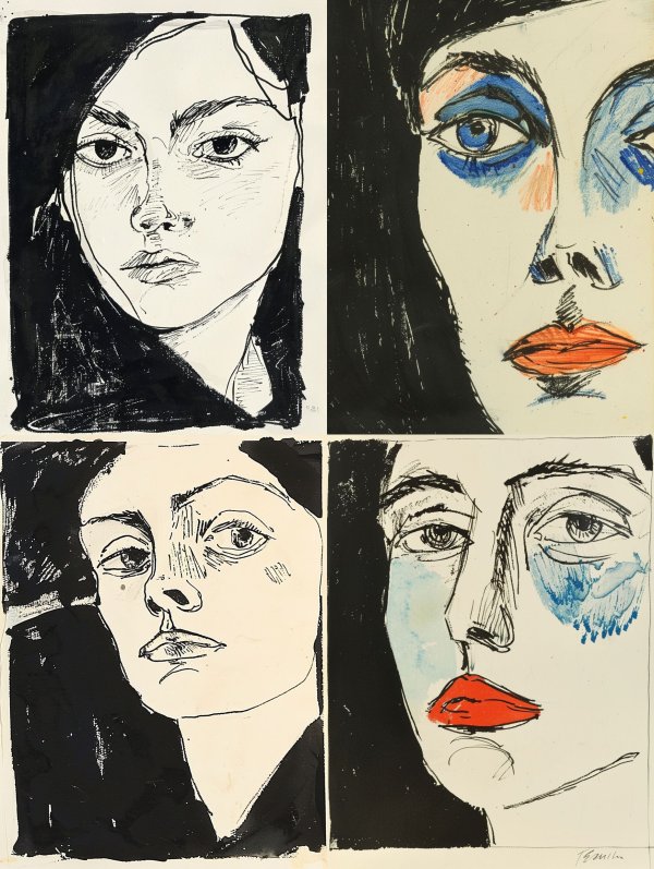 Four Gazes of Melancholy