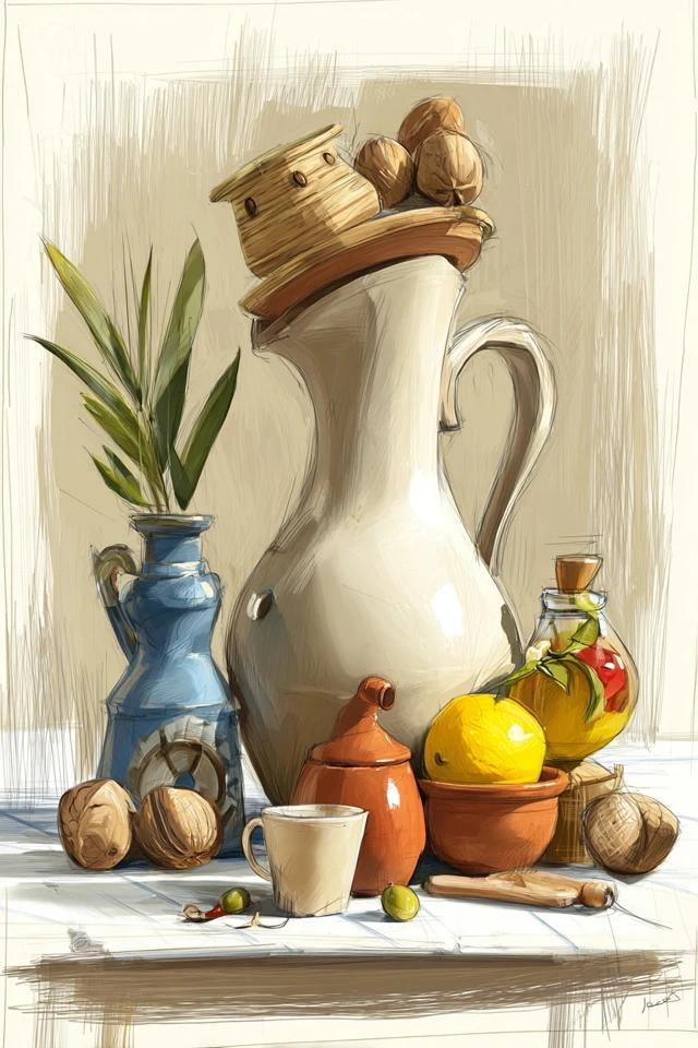 Rustic Digital Portrait - Image 3