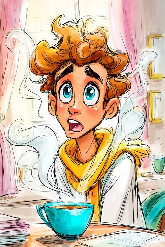 Vibrant Stylized Portrait - Image 4