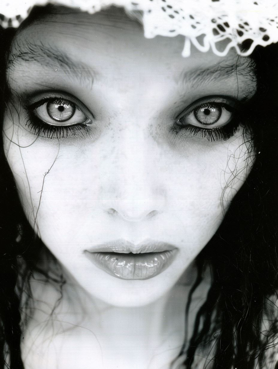 Haunting Gazes in Monochrome - Image 1