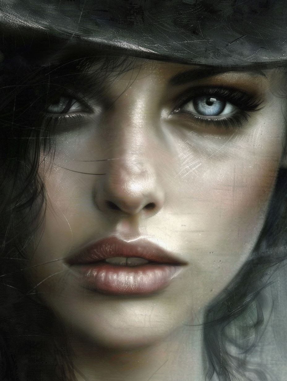 Ethereal Dark Cinematic Portraits - Image 1