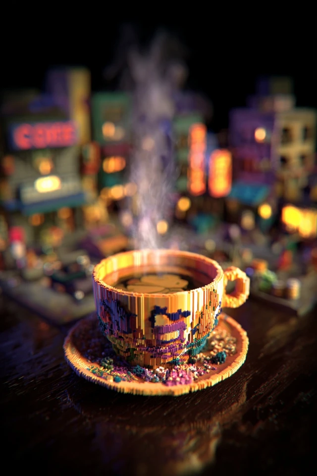 Textured Dreams: A Colorful Artistic Journey - Image 4