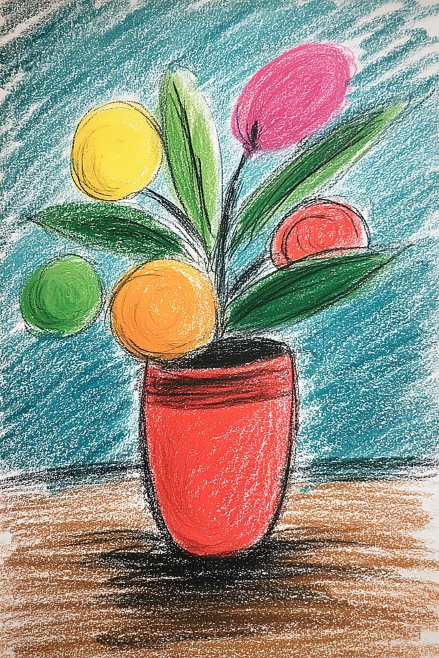 Vibrant Visions in Pastel - Image 3