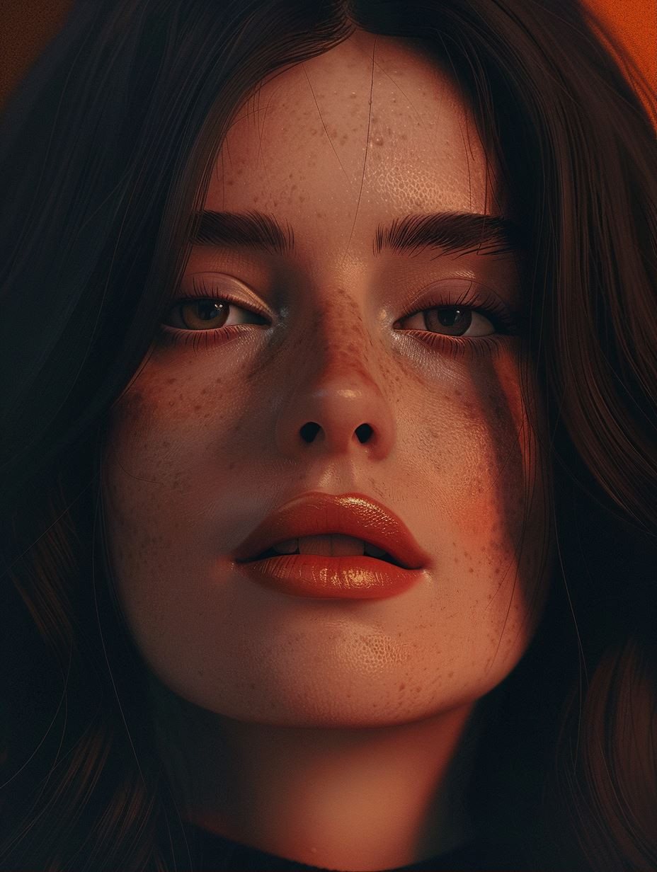 Golden Hour Glow: Four Diverse Portraits - Image 1