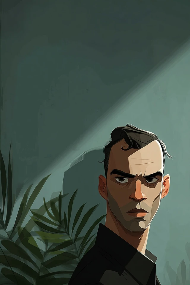 Shadowed Jungle Gaze - Image 1
