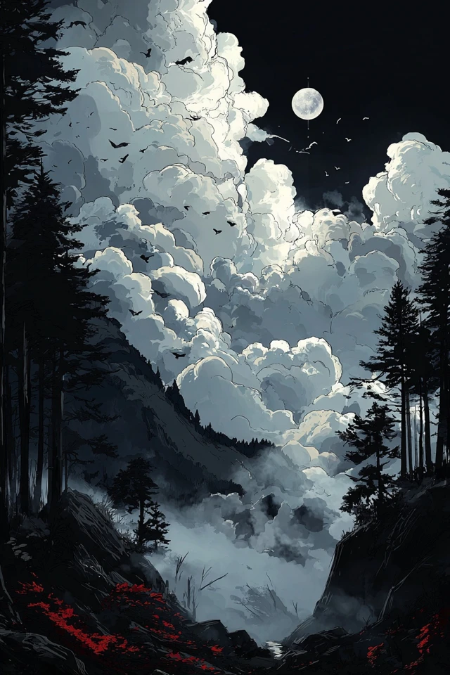 Dark Gothic Surrealism Collage - Image 2