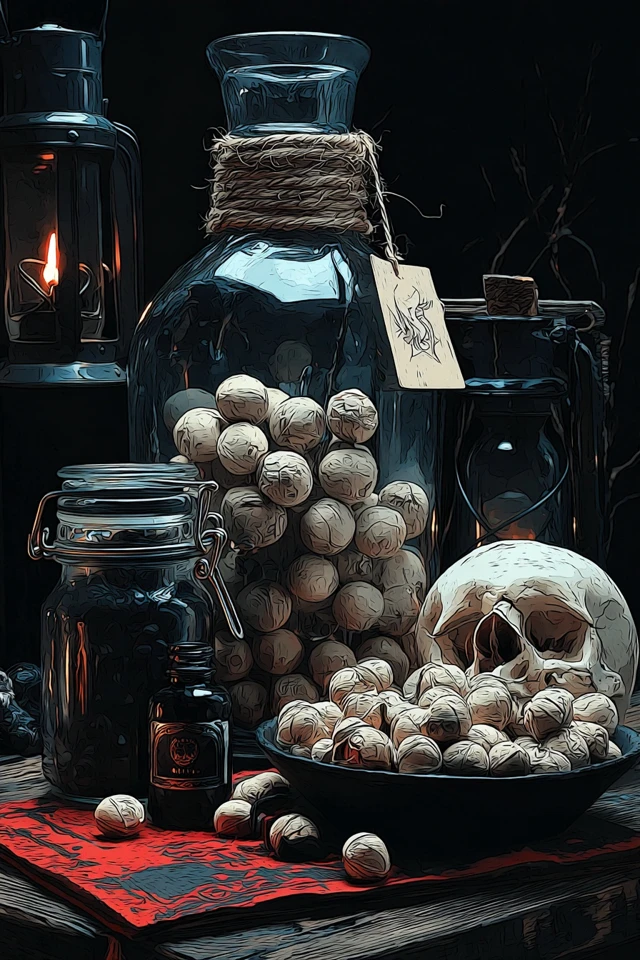 Dark Gothic Surrealism Collage - Image 3