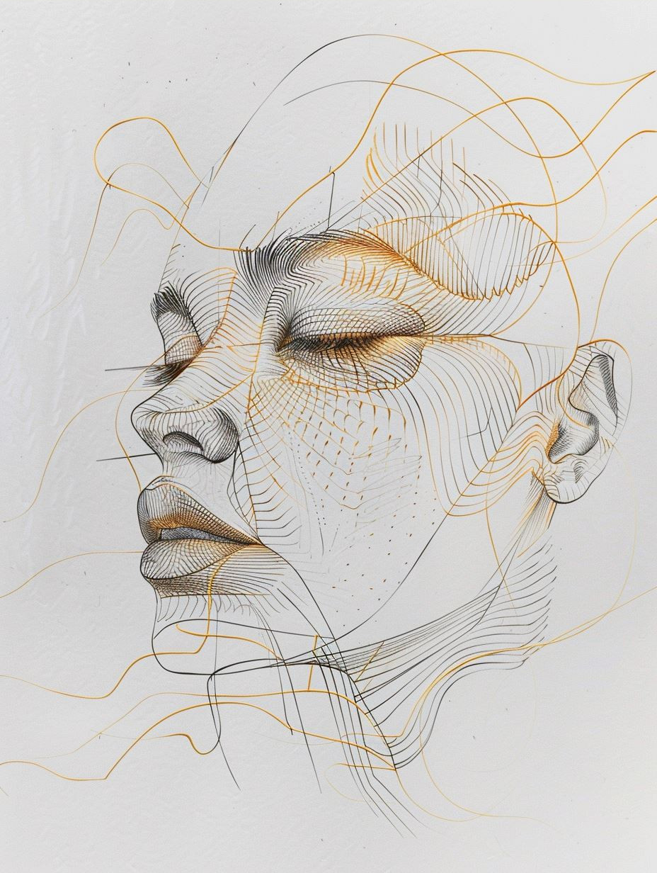 Ethereal Charcoal Portrait Sketches - Image 3