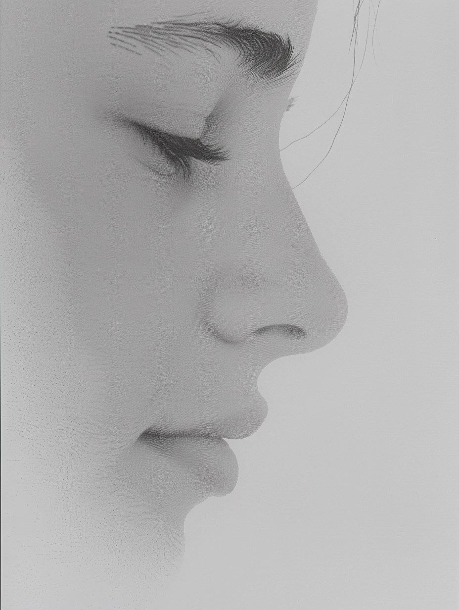 Azure Glitch Portrait - Image 2
