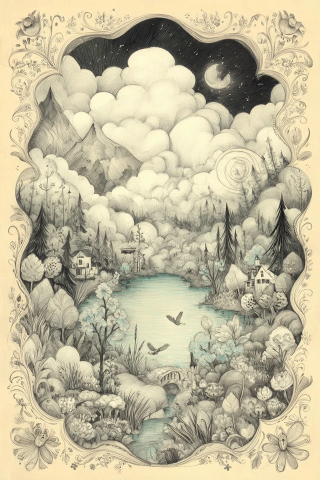 Vintage Ink Enchantment - Image 2