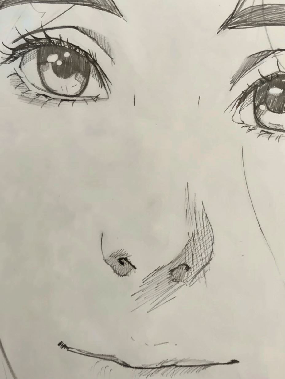 From Sketch to Masterpiece: Portrait Evolution - Image 1
