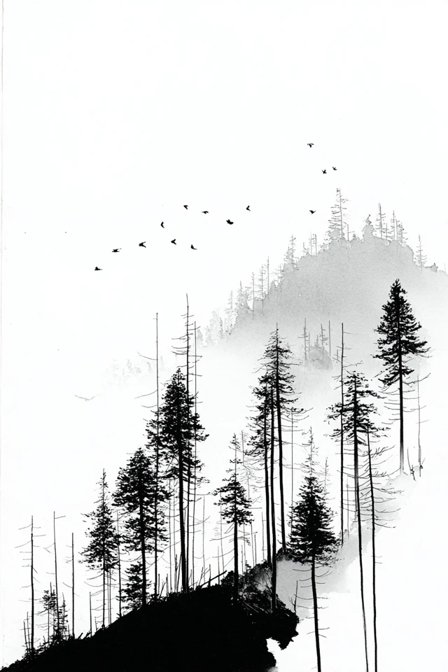 Ink and Imagination: A Four-Part Study - Image 2