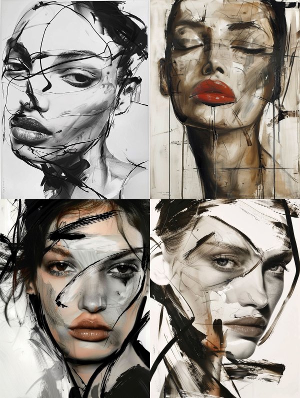 Fragmented Visions of Feminine Beauty