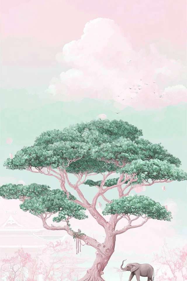 Pastel Floral Serenity - Image 5