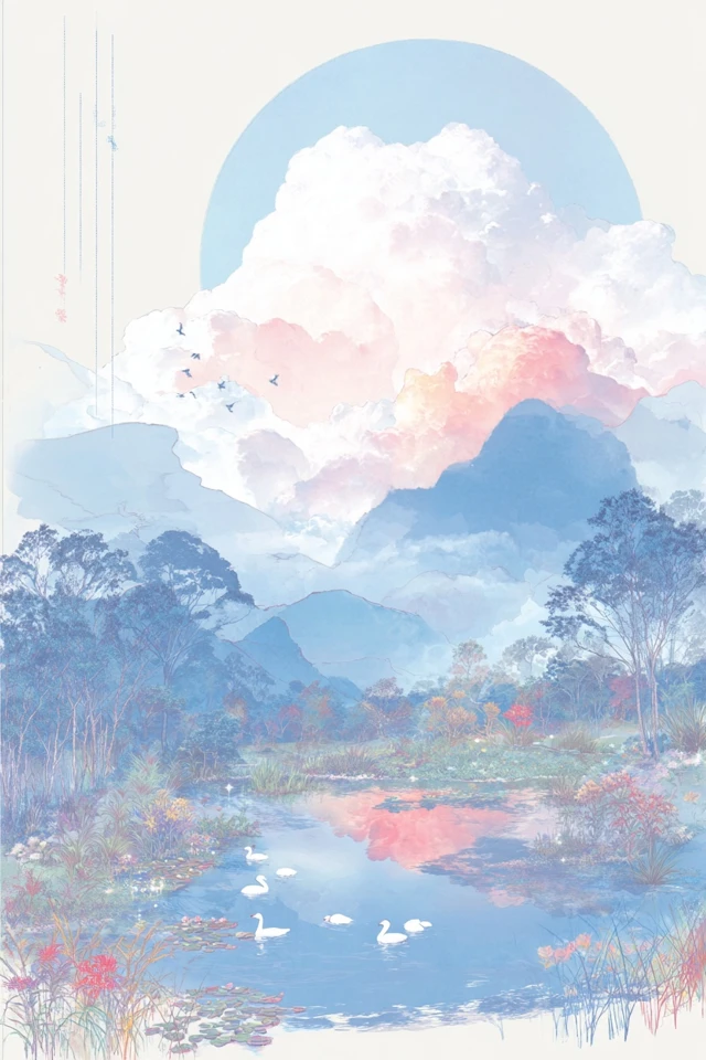 Ethereal Pastel Reverie - Image 2