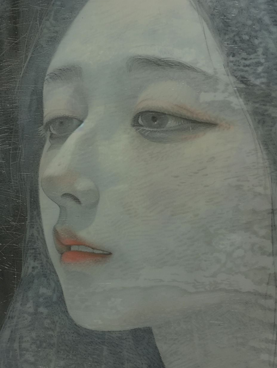 Ethereal Whispers of Stone Faces - Image 3