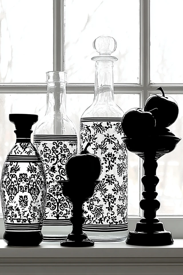 Noir Silhouette Portrait - Image 3